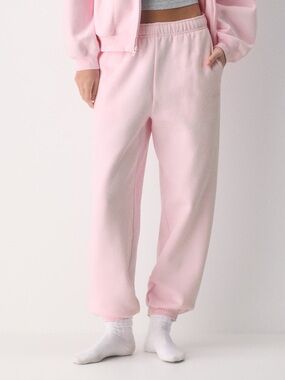 Aritzia Cozy Sweatfleece Mega Jogger - Villa Pink